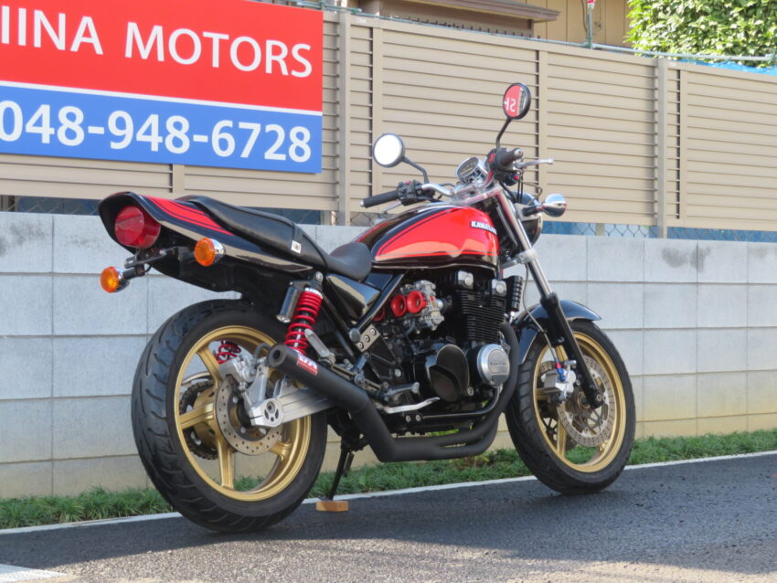 ゼファー400 楽天市場】KAWASAKI ゼファー400/Χ 4-1管 ALサイレンサー2